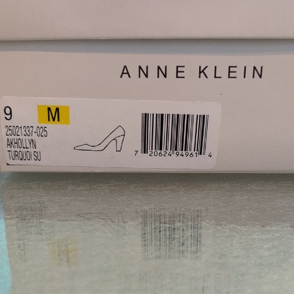 Anne Klein Teal Women's Heels New - Picture 13 of 14